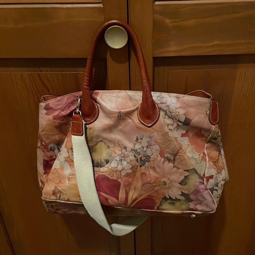 MAURIZIO TAIUTI Large Floral Leather Purse